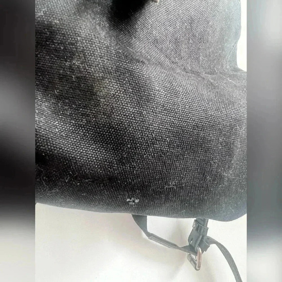 Sandqvist Alva Black with Black Leather BACKPACK - Picture 5 of 9